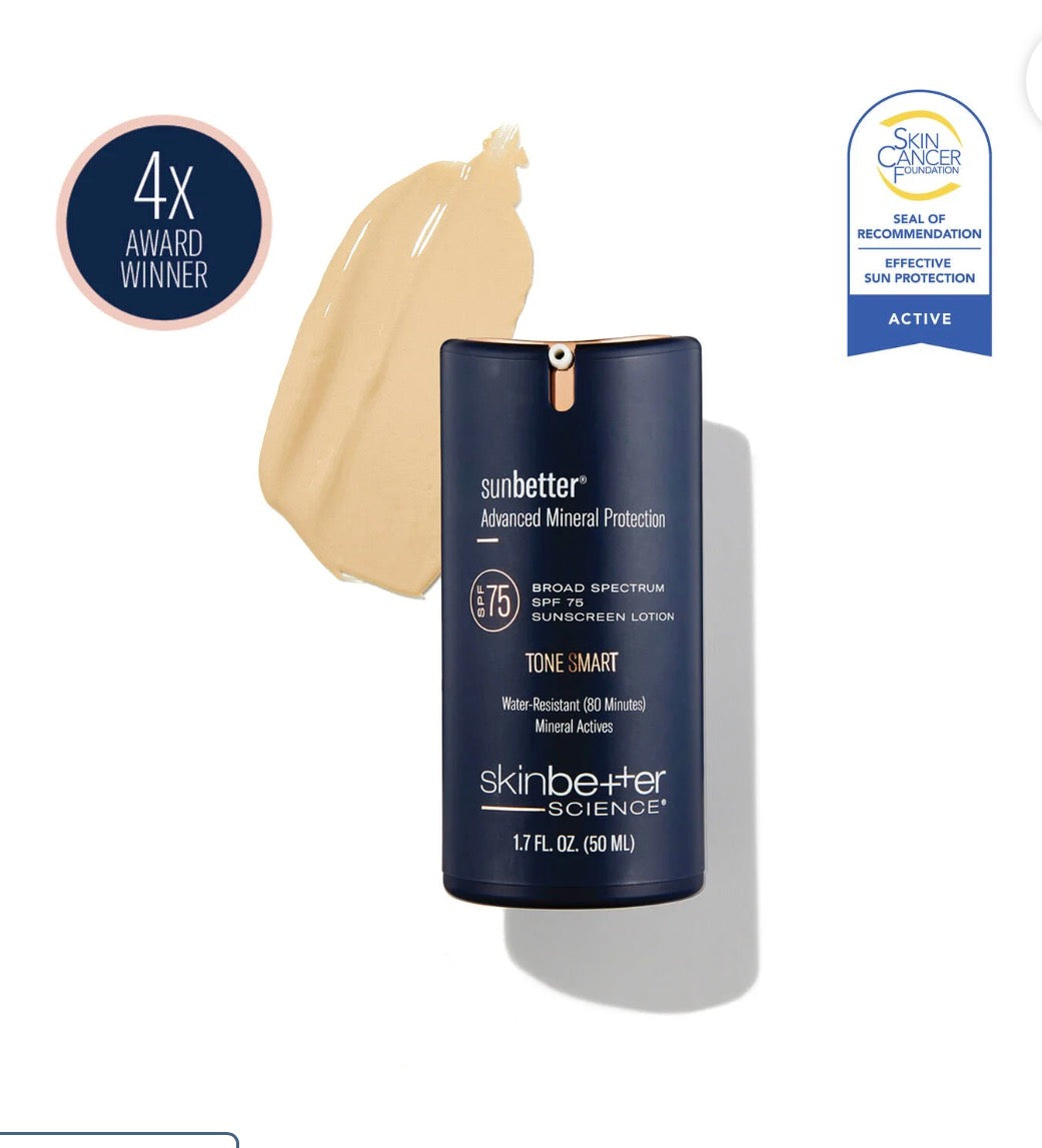sunbetter TONE SMART SPF 75 Sunscreen Lotion